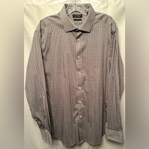 Lauren Ralph Lauren Black Label Slim Fit Performance Plaid Button Down 17.5 XL